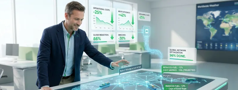 Supply chain cost optimization with artificial intelligence